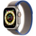 Apple Watch Ultra Titanium Case with Trail Loop Blue Color