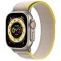 Apple Watch Ultra Titanium Case with Trail Loop Yellow Color