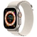 Apple Watch Ultra Titanium Case with Alpine Loop Starlight Color