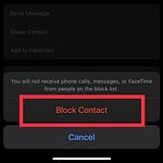 How to block a caller or number on iPhone