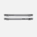 Apple MacBook Pro (14-inch, 2021) Showing Magsafe Charging Port, USB ports, Earphone Jack, SD card reader slot, HDMI