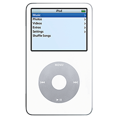 Apple iPod Classic with Color Display