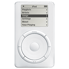 Apple iPod with scroll wheel Technical Specifications