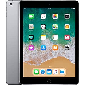Apple iPad 6th Generation WiFi Cellular Technical Specifications