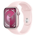 Apple Watch Series 9 Pink Color Aluminum Case With Sport Band