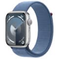 Apple Watch Series 9 Silver Color Aluminum Case With Sport Loop