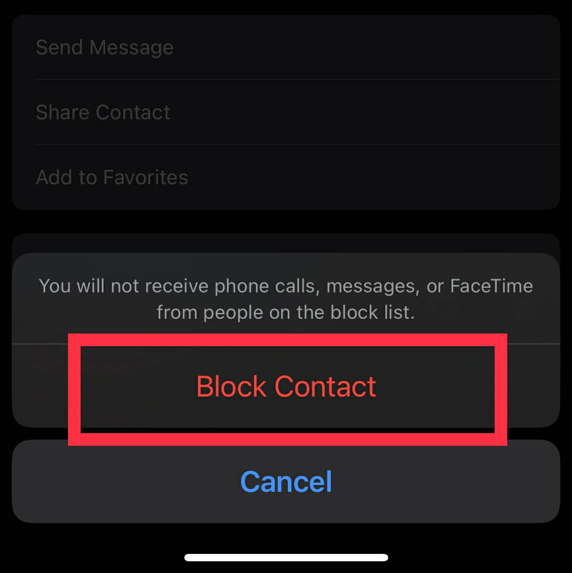 How to block a caller or number on iPhone