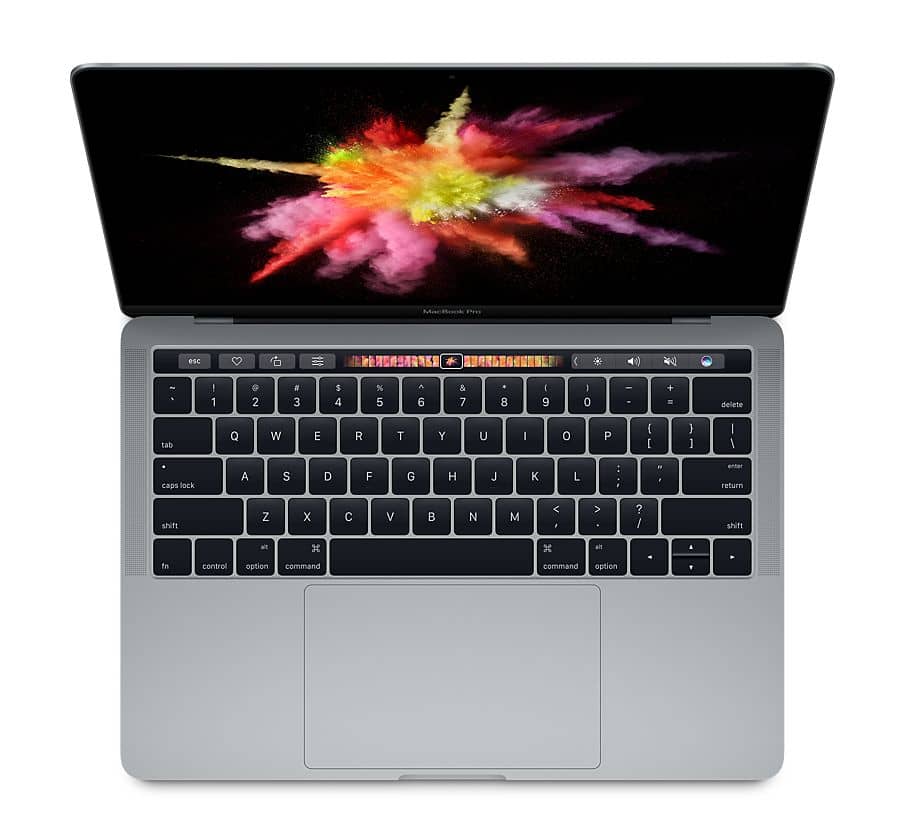 MacBook Pro 13 inch 2017 Four Thunderbolt 3 ports Technical Specifications