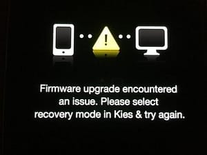 How To Fix Firmware Upgrade Encountered An issue On Samsung Phones